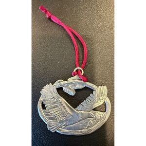 Seagull Pewter Ornament Silver Eagle Bird Nature National Wildlife Federation